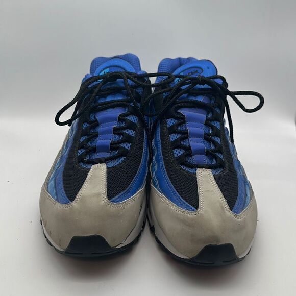 Nike Mens Air Max 95 Size 14 Blue Gray Athletic Running Shoes Sneaker 609048-404 main image 7